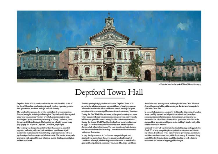 Example Depord Deptford Town Hall – Building Stories